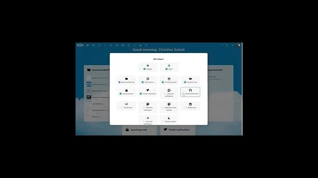 Add widgets to your Nextcloud dashboard