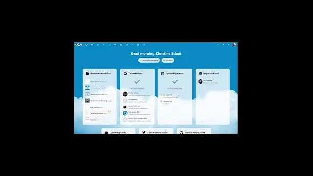 View files directly from the Dashboard in Nextcloud