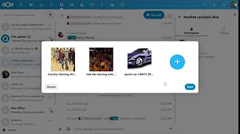 Easily upload files in Talk