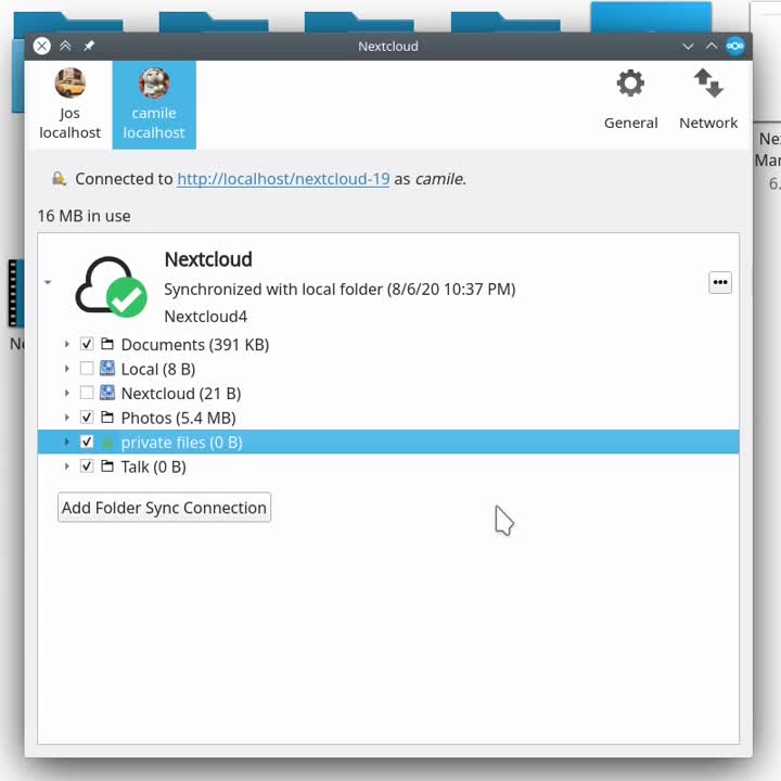 End-to-end encryption in action in Nextcloud